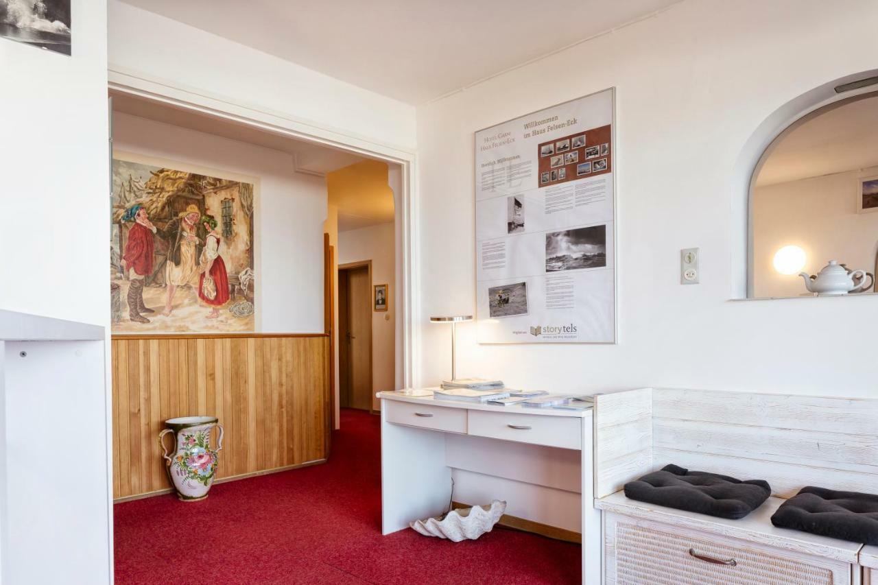 Hotel Felsen-Eck Heligoland Exterior photo